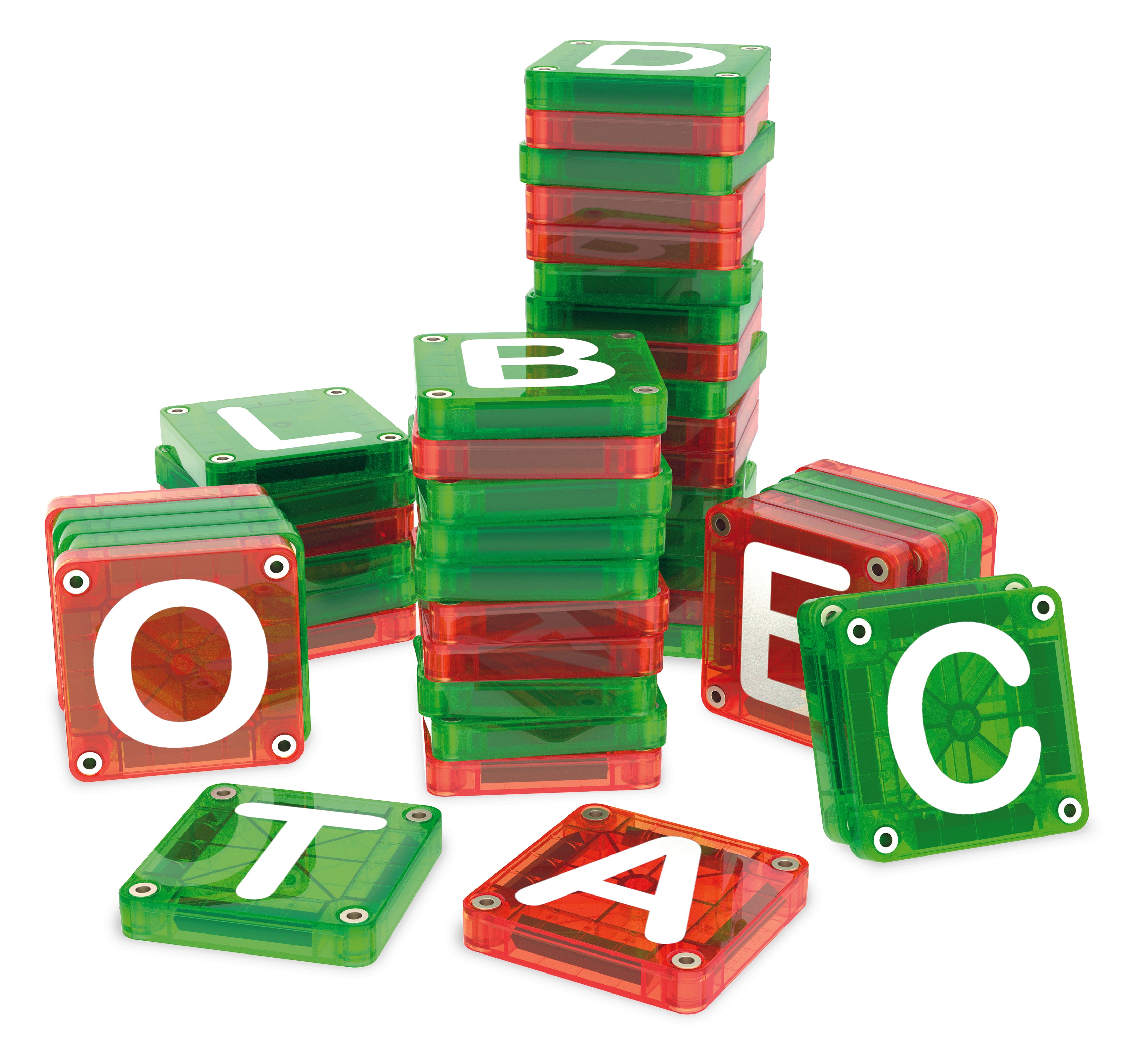 microMAGS Learn Letters™ 56 Piece Set