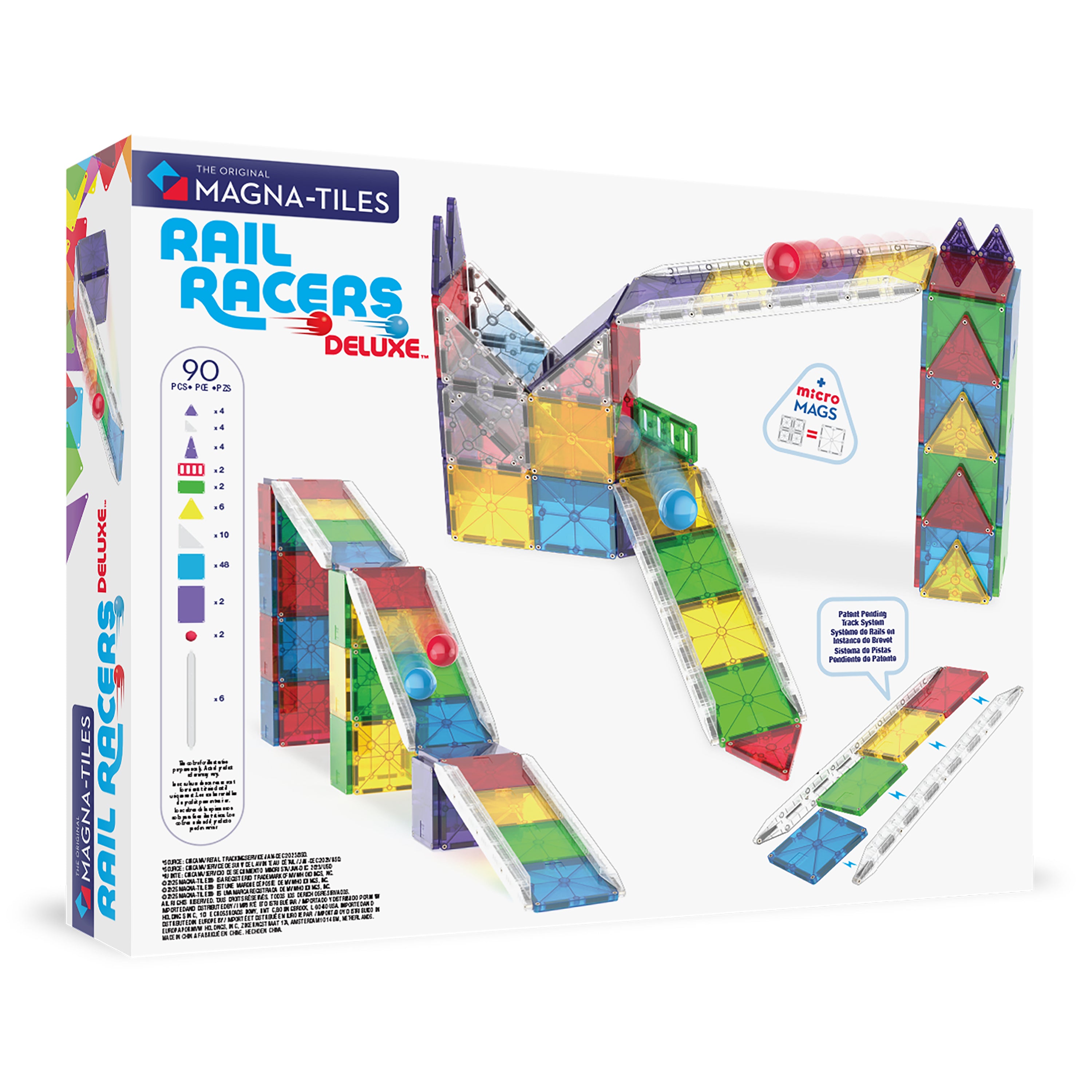 Rail Racers Deluxe™ 90 Piece Set