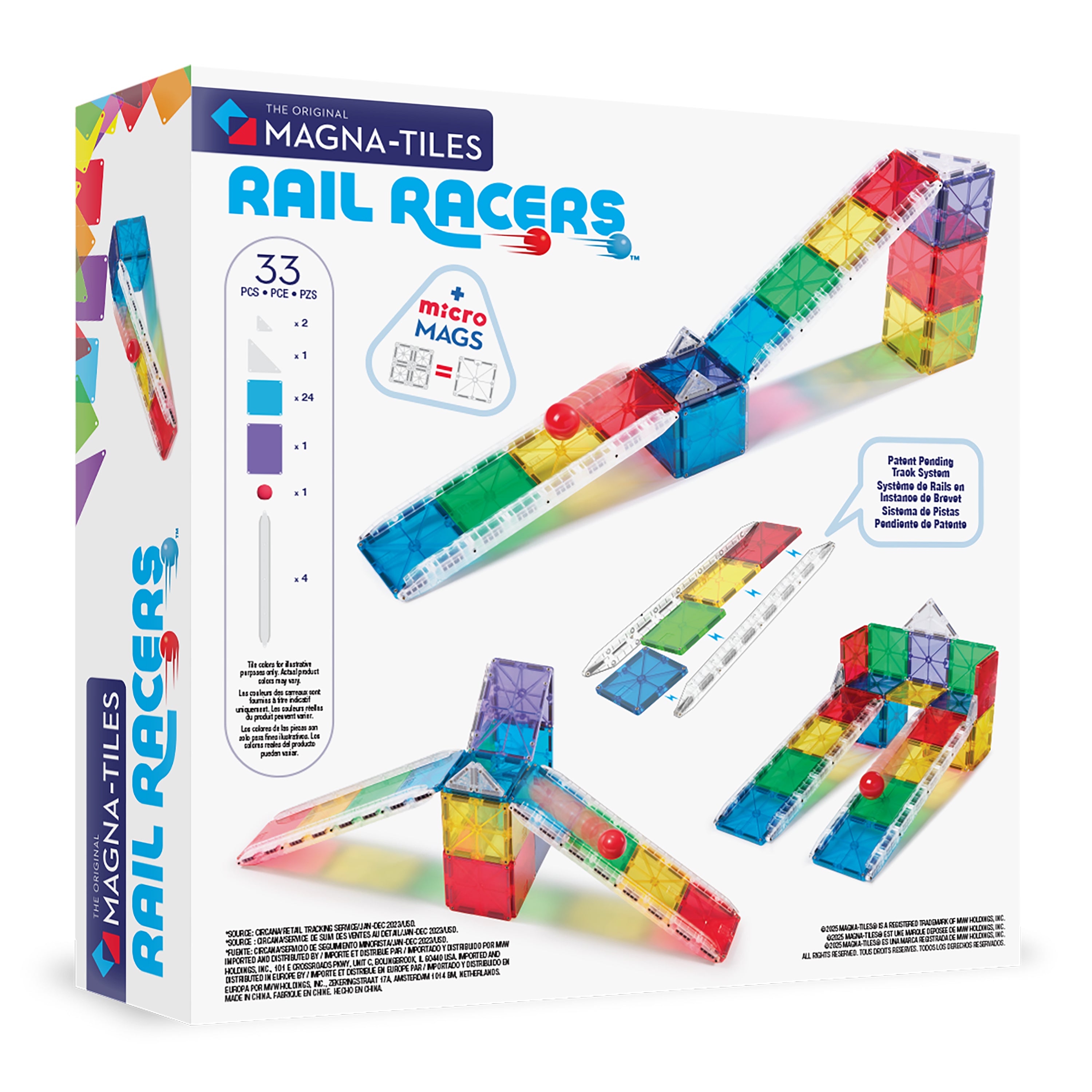 Rail Racers™ 33 Piece Set