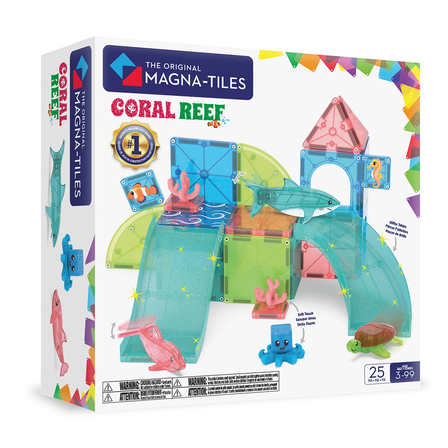coralcoralページ Coral Reef 25 Piece Set – MAGNA TILES