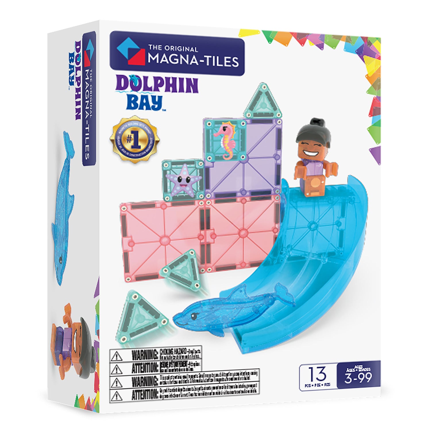 Dolphin Bay 13 Piece Set – MAGNA TILES