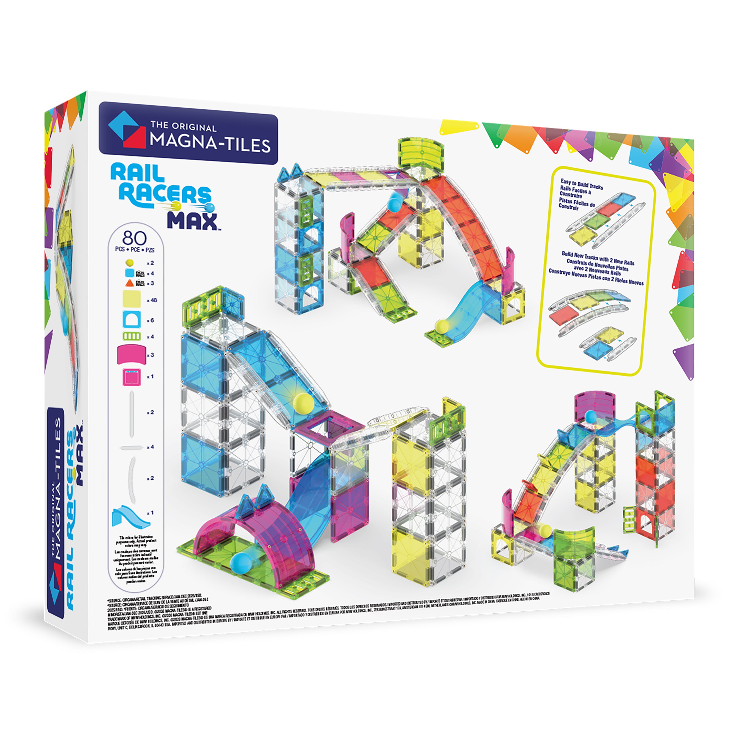 Rail Racers Max 80 Piece Set