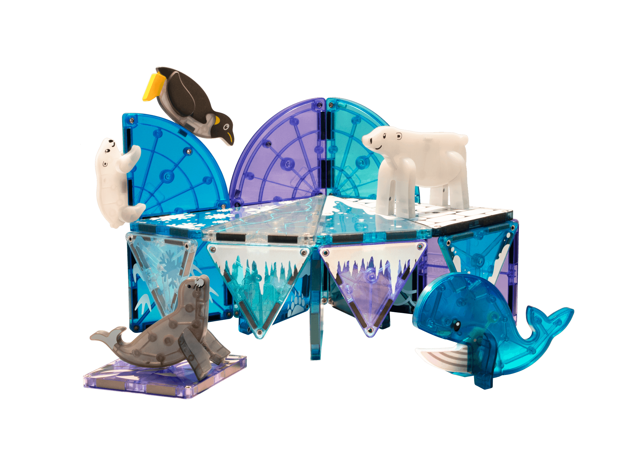 Magna-Tiles Arctic Animals 25-Piece Set
