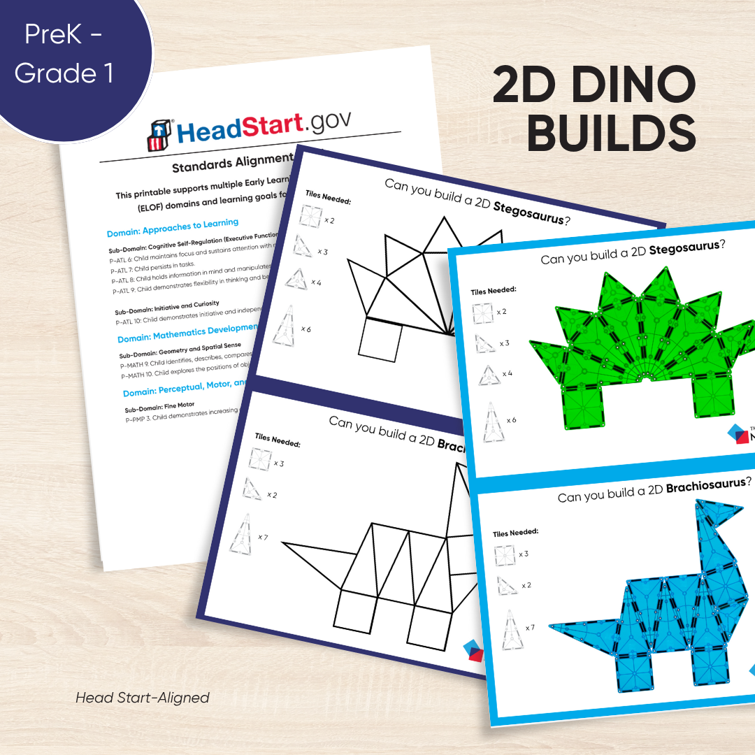 2D Dinosaur Builds