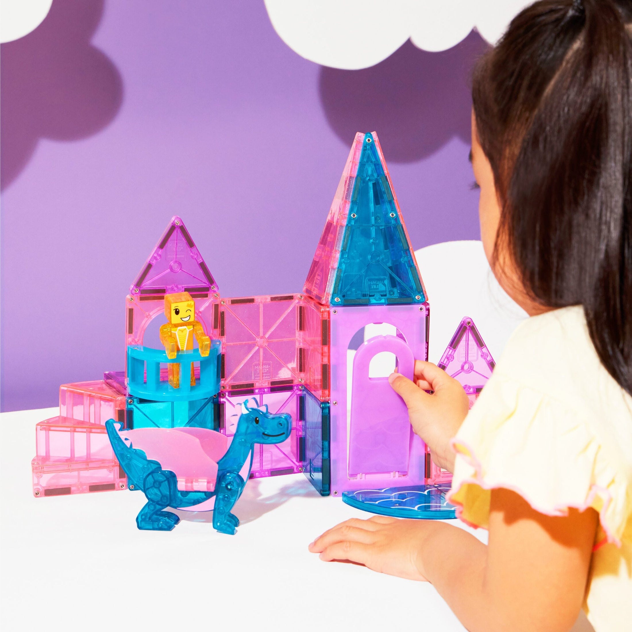 MAGNATILES® Castle 25Piece Set Building Tiles for Creative