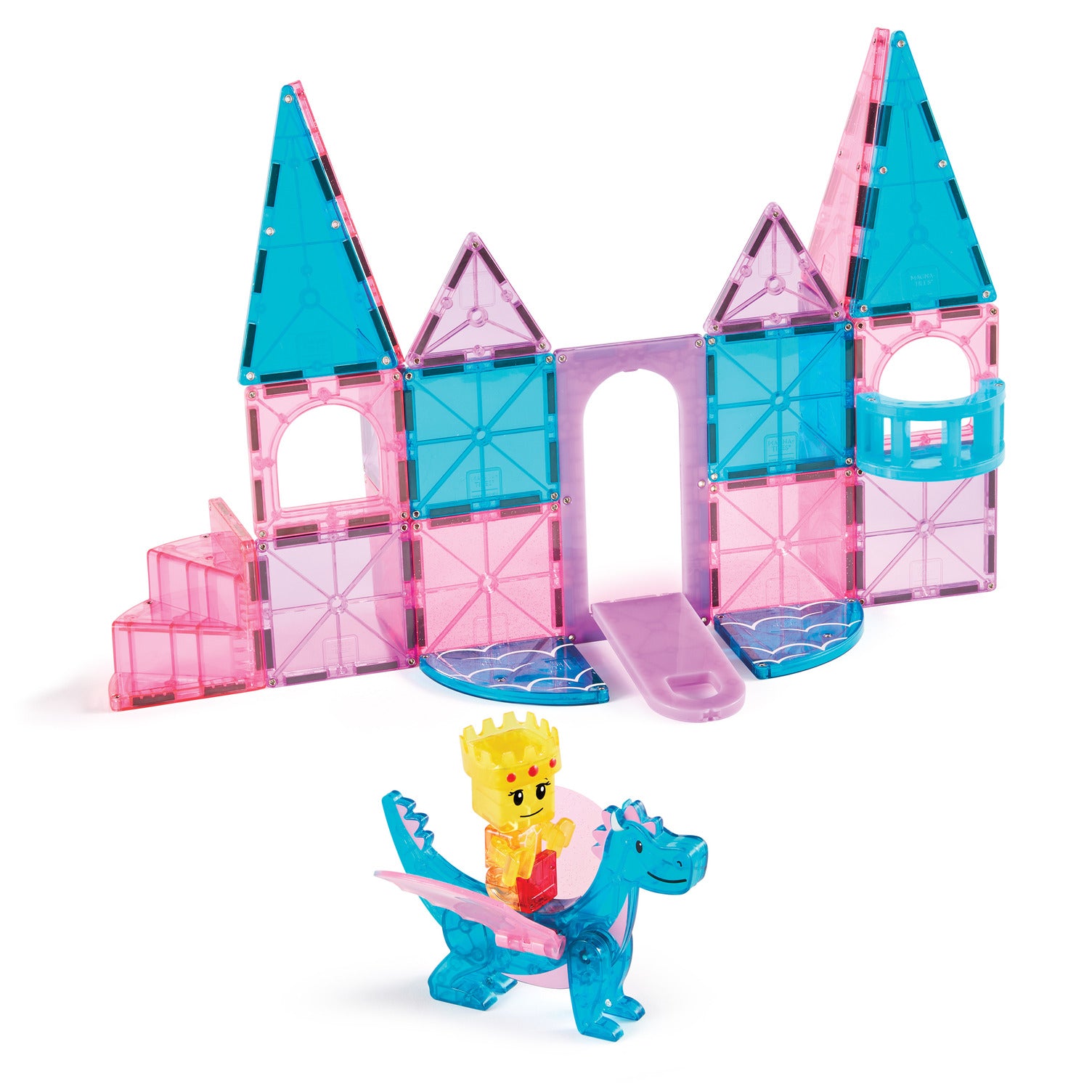 MAGNA-TILES® Castle 25-Piece Set – Magnetic Building Tiles for