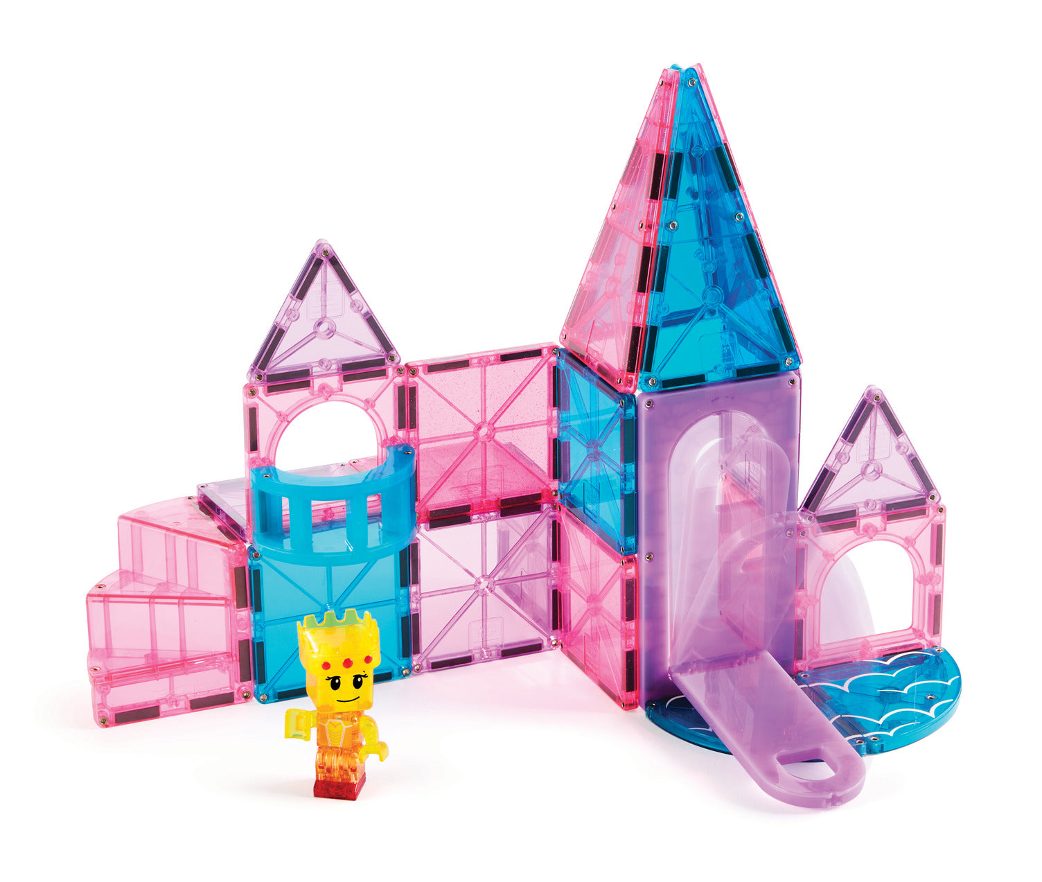 MAGNA-TILES® Castle 25-Piece Set – Magnetic Building Tiles for