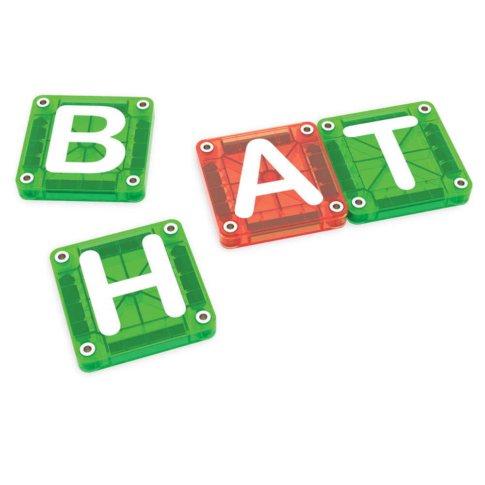 microMAGS LEARN Letters™ 56 Piece Set – MAGNA TILES