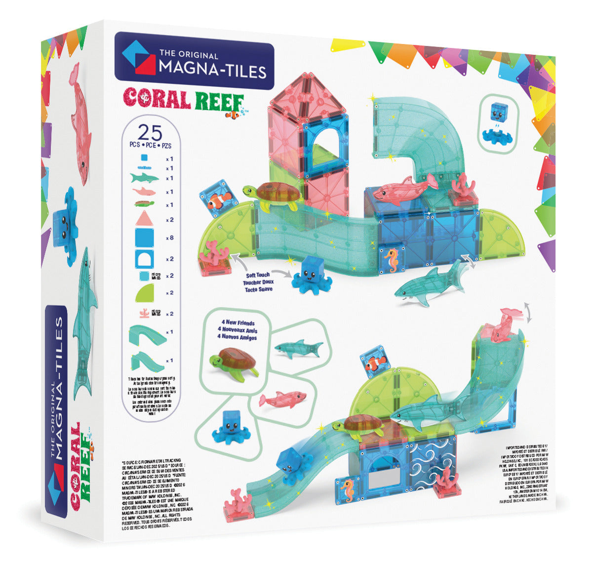 Coral Reef 25 Piece Set – MAGNA TILES