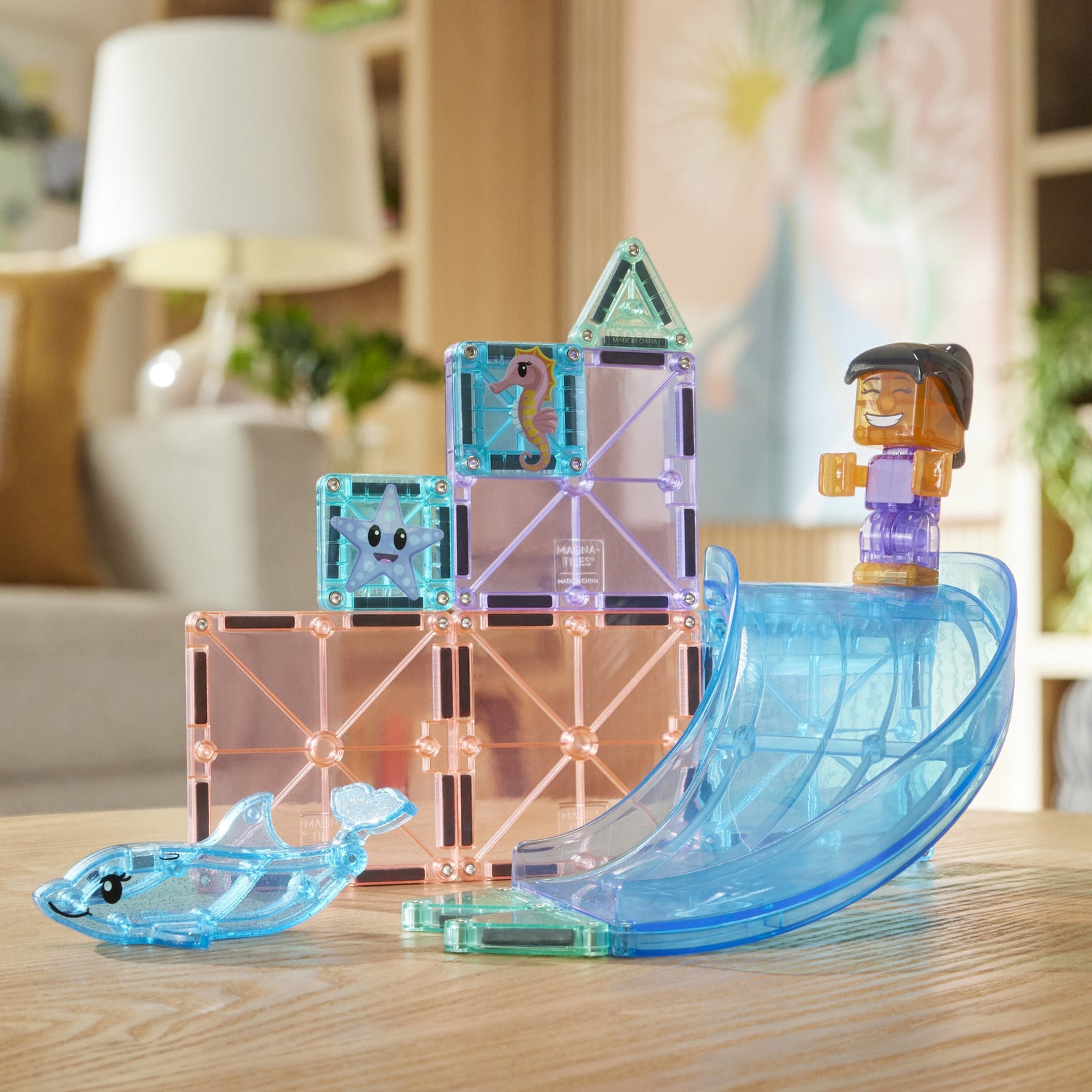 Dolphin Bay 13 Piece Set – MAGNA TILES