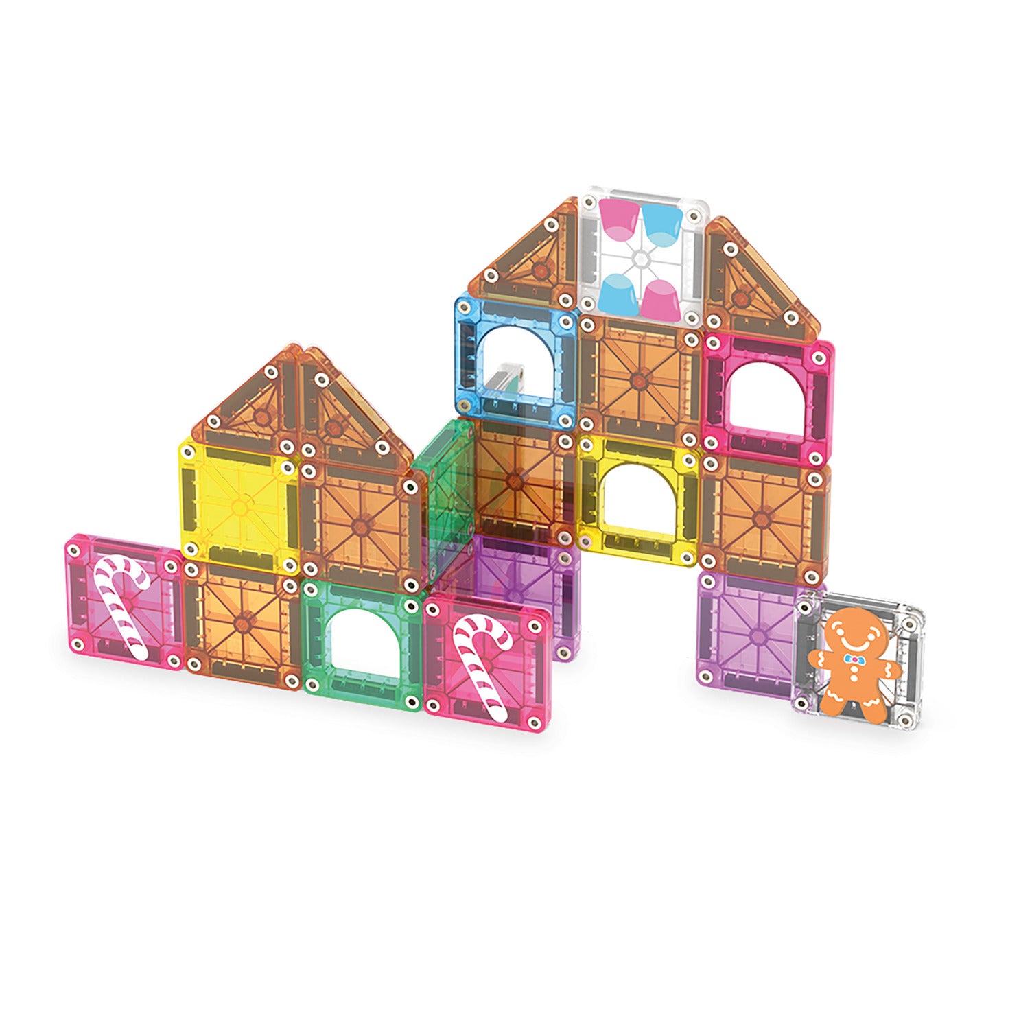microMAGS Gingerbread House Travel Set | MAGNA-TILES – MAGNA TILES