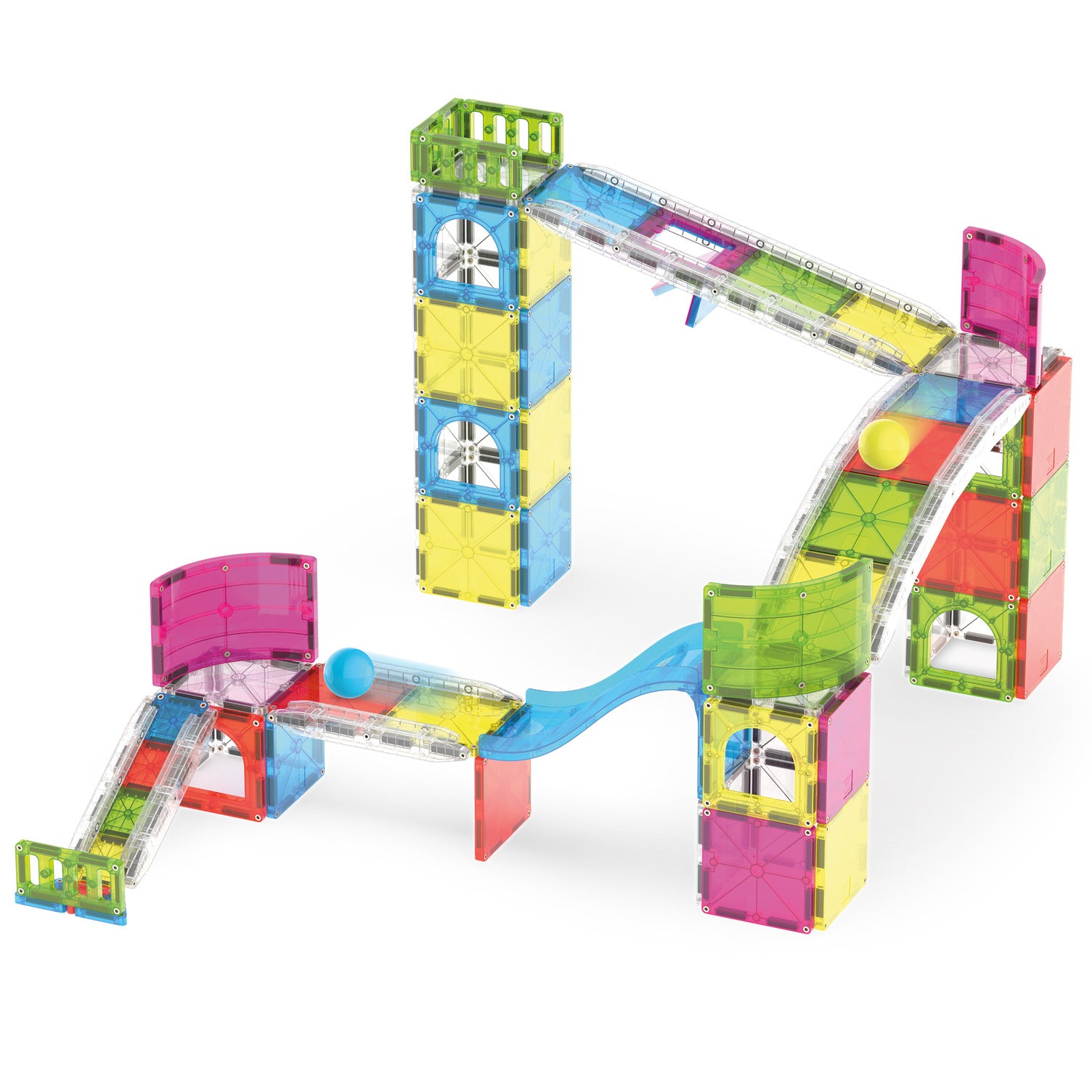 Rail Racers Max 80-Piece Magnetic Tile Set | MAGNA-TILES – MAGNA TILES