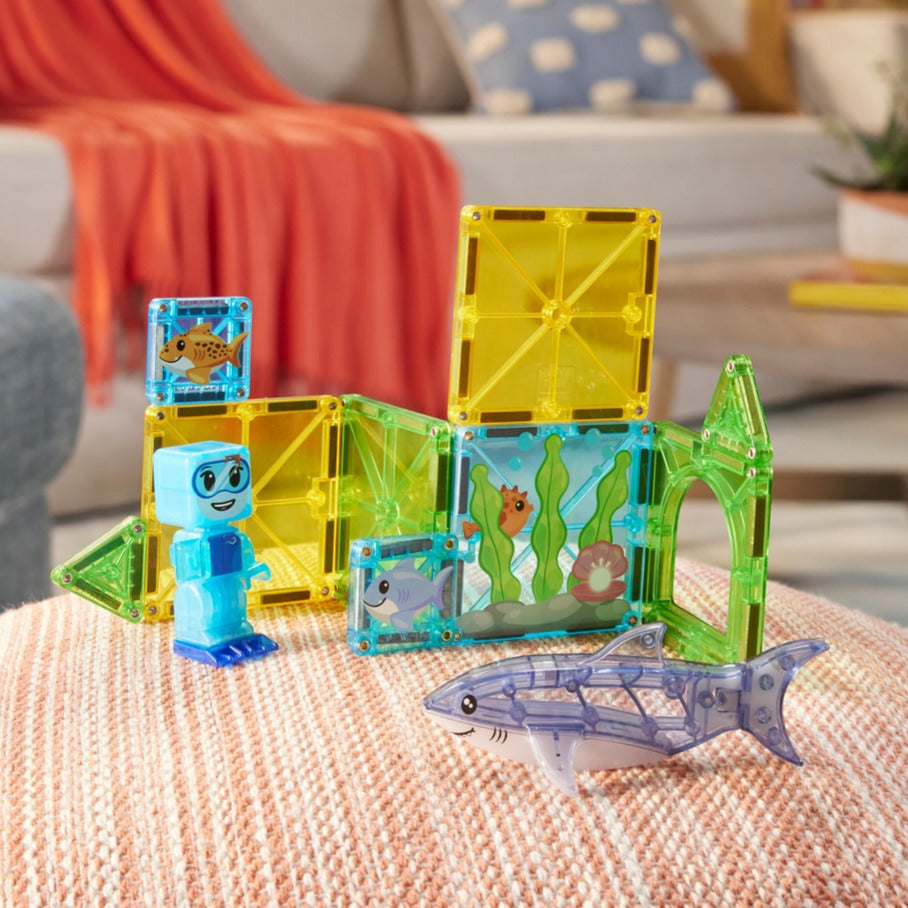 Shark Dive 13 Piece Set – MAGNA TILES