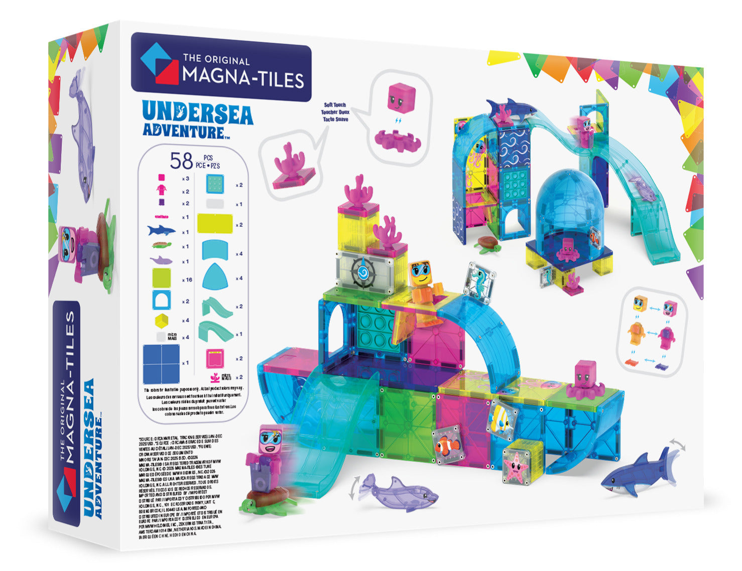 Undersea Adventure 58-Piece Set | MAGNA-TILES – MAGNA TILES