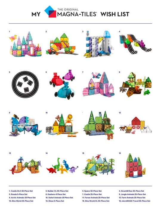 Animal Sets by MAGNATILES® Build & Play with STEM Toys