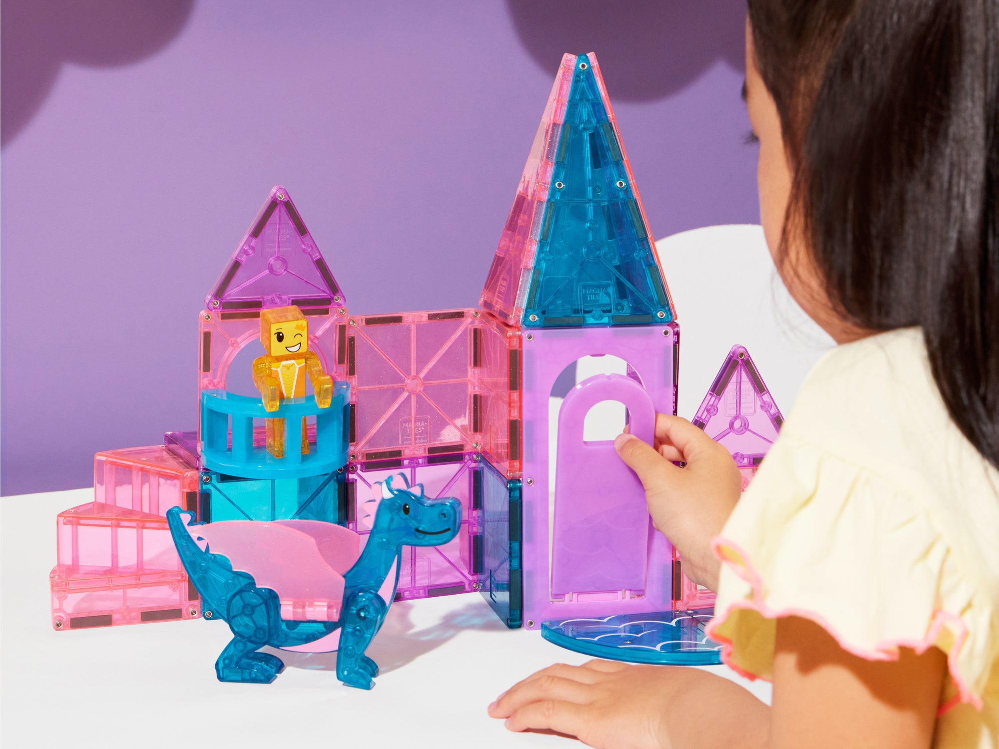 MAGNATILES® Castle 25Piece Set Building Tiles for Creative