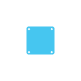 4 microMAGS Squares (4 Decorated)