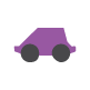2 Vehicles (Green and Purple)