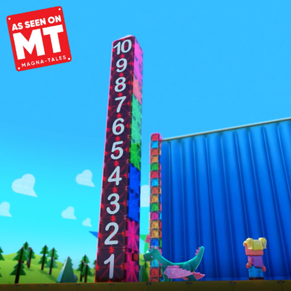 microMAGS LEARN Numbers™ 56 Piece Set