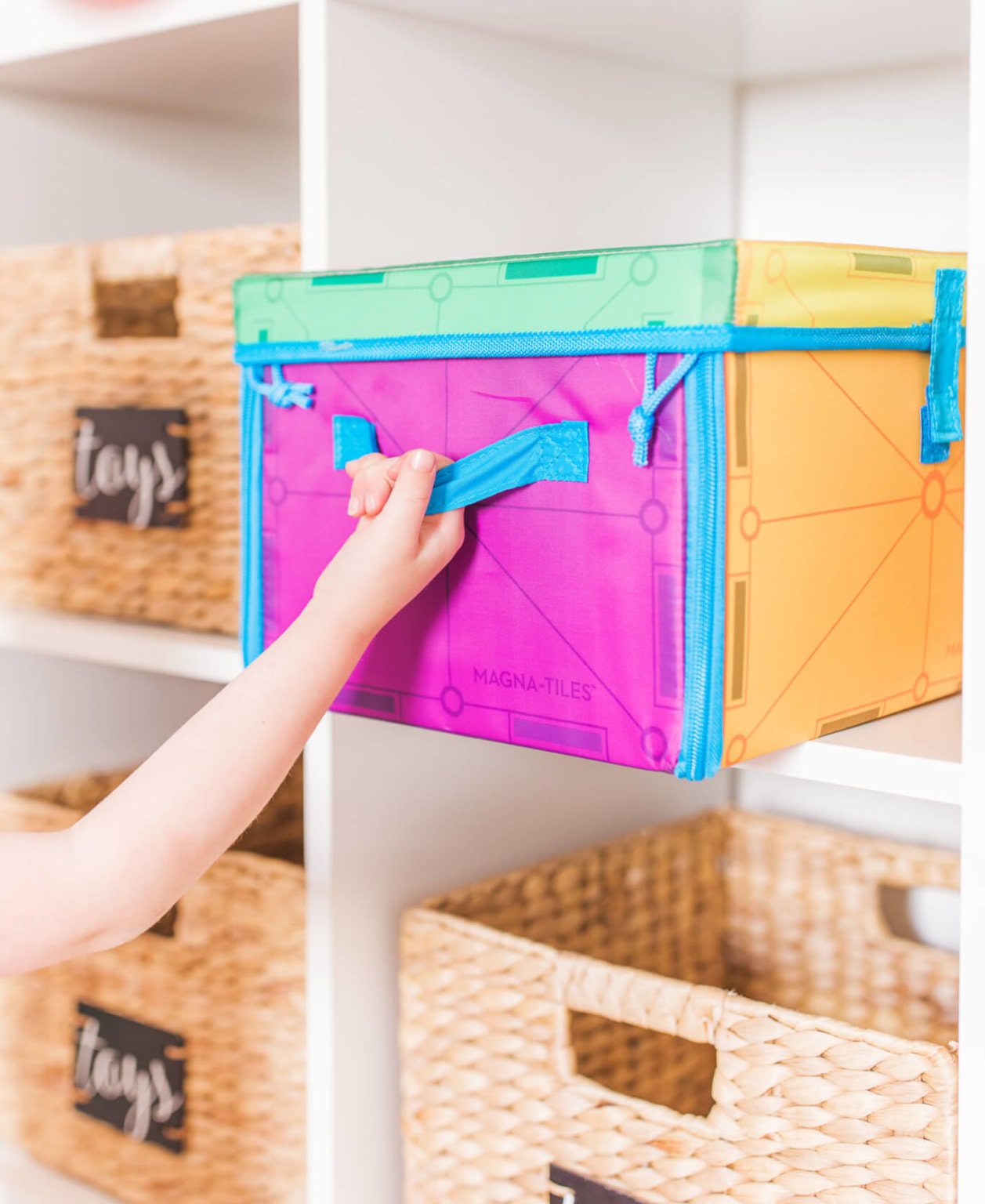 magnatiles storage box