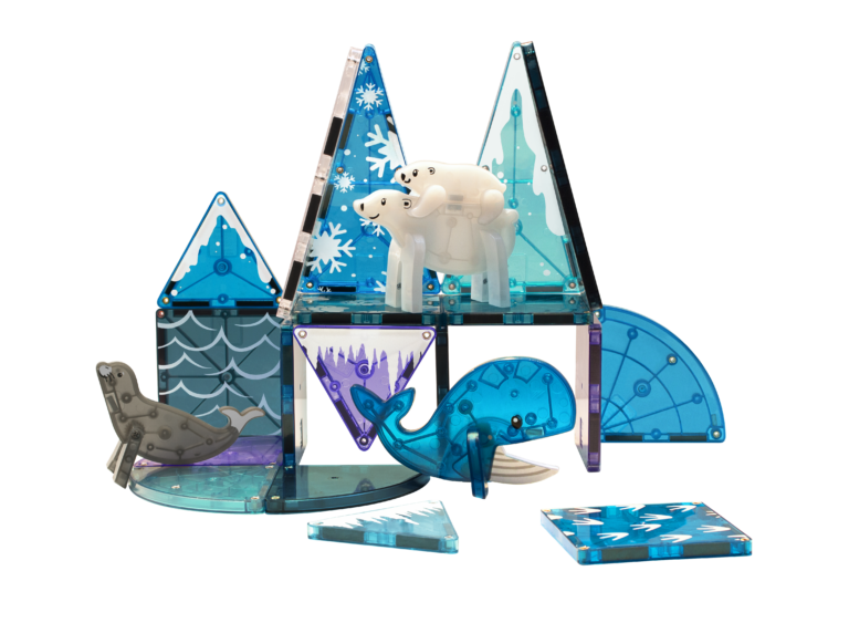 Magna-Tiles® Arctic Animals 25-Piece Magnetic Building Toys - Magna-Tiles®