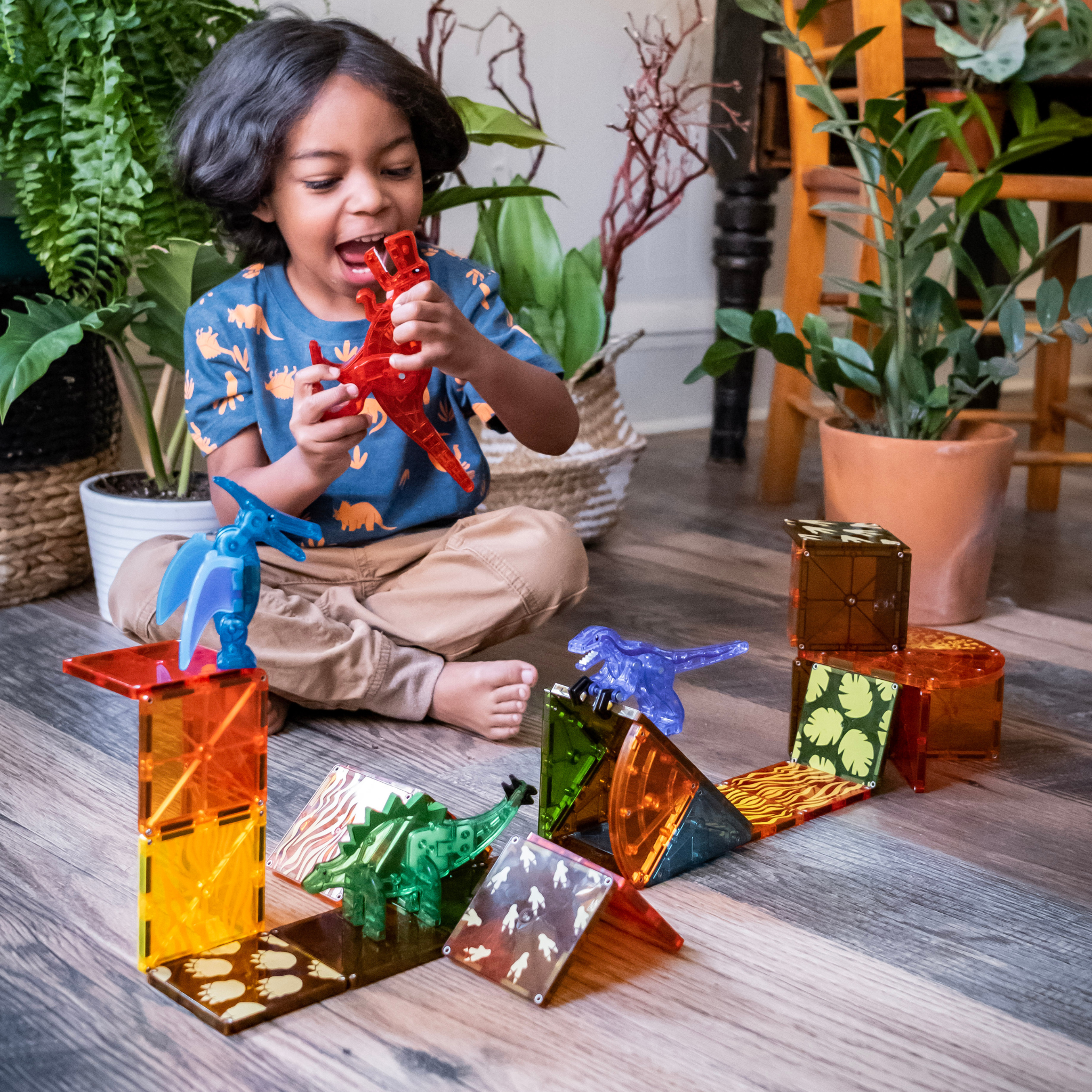 Magna Tiles Dino World – HUZZAH! Toys