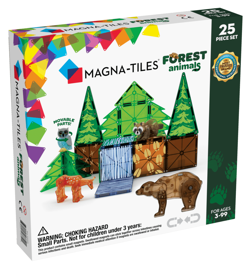 Forest Animals 25-Piece Set - Magna-Tiles®