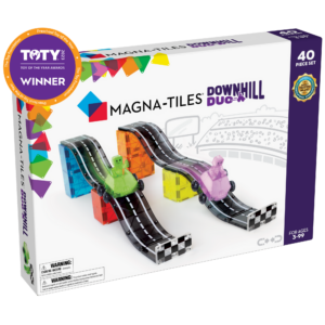 MAGNA-TILES Classic 100-Piece Magnetic Construction Set, The ORIGINAL  Magnetic Building Brand