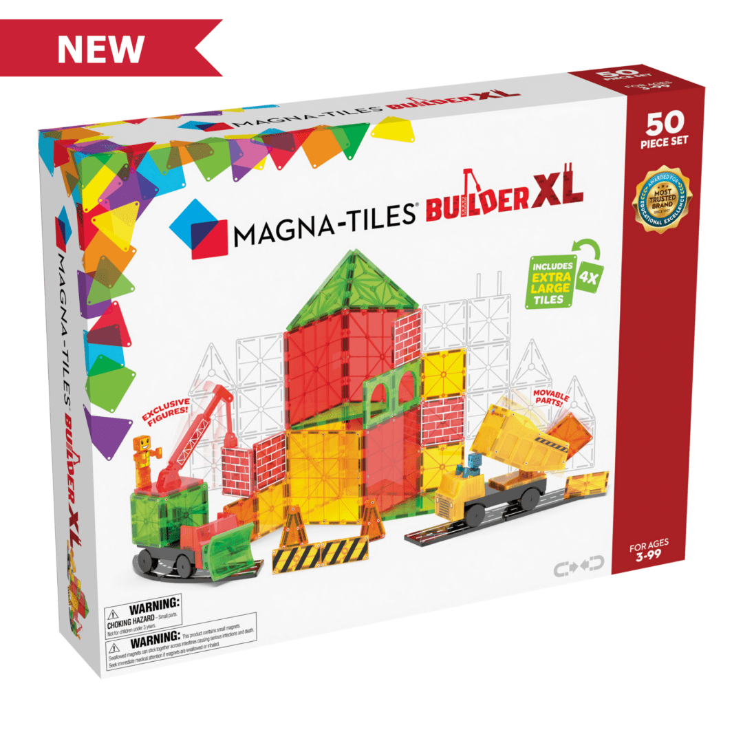 Builder XL 50-Piece Set - MAGNA-TILES®