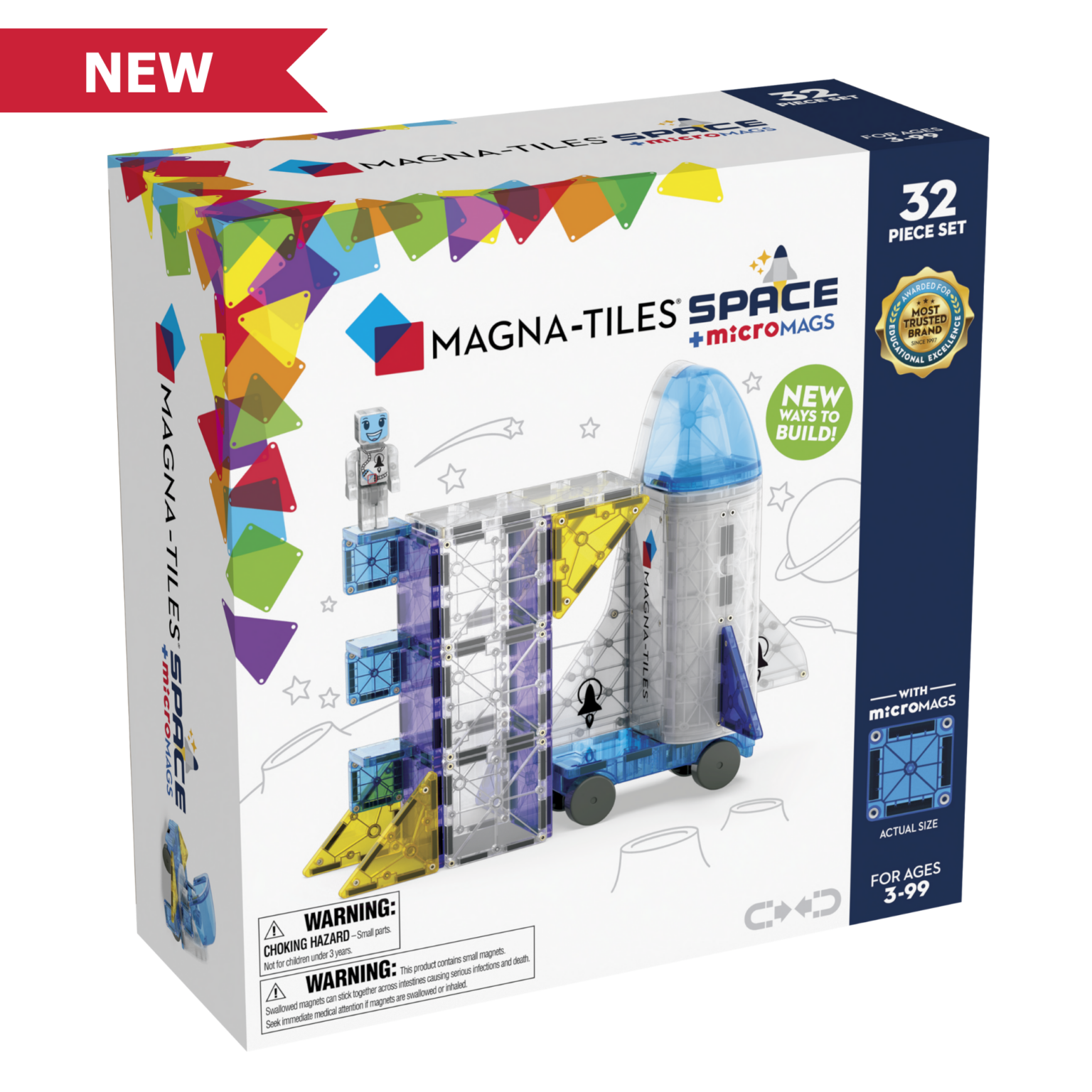 Space 32-Piece Set - MAGNA-TILES®