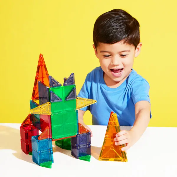 Child Playing with Combo 62-Piece Set